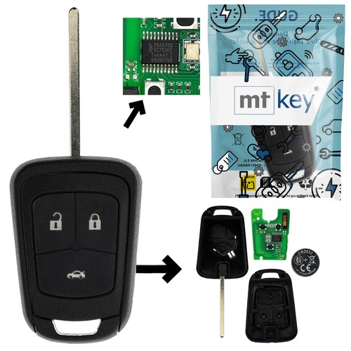 Funk schlüssel 434mhz id46 - 434mhz, 3
