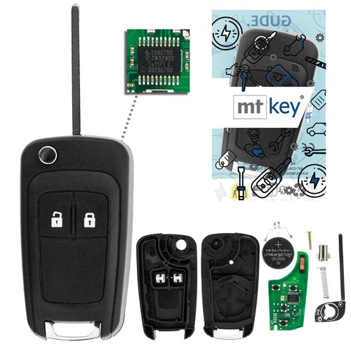 Mtkey klapp schlüssel 434mhz - klapp,